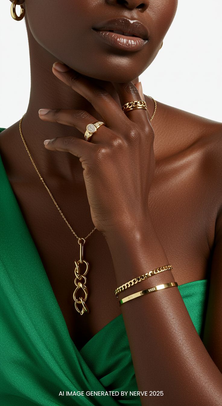 AI Jewelry Campaign Visual